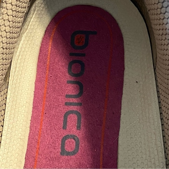 Bionica Womens Natick Two Tone Shimmer Lace Up Hiker Boot Taupe/Whiskey, Sz 10 - Picture 9 of 10